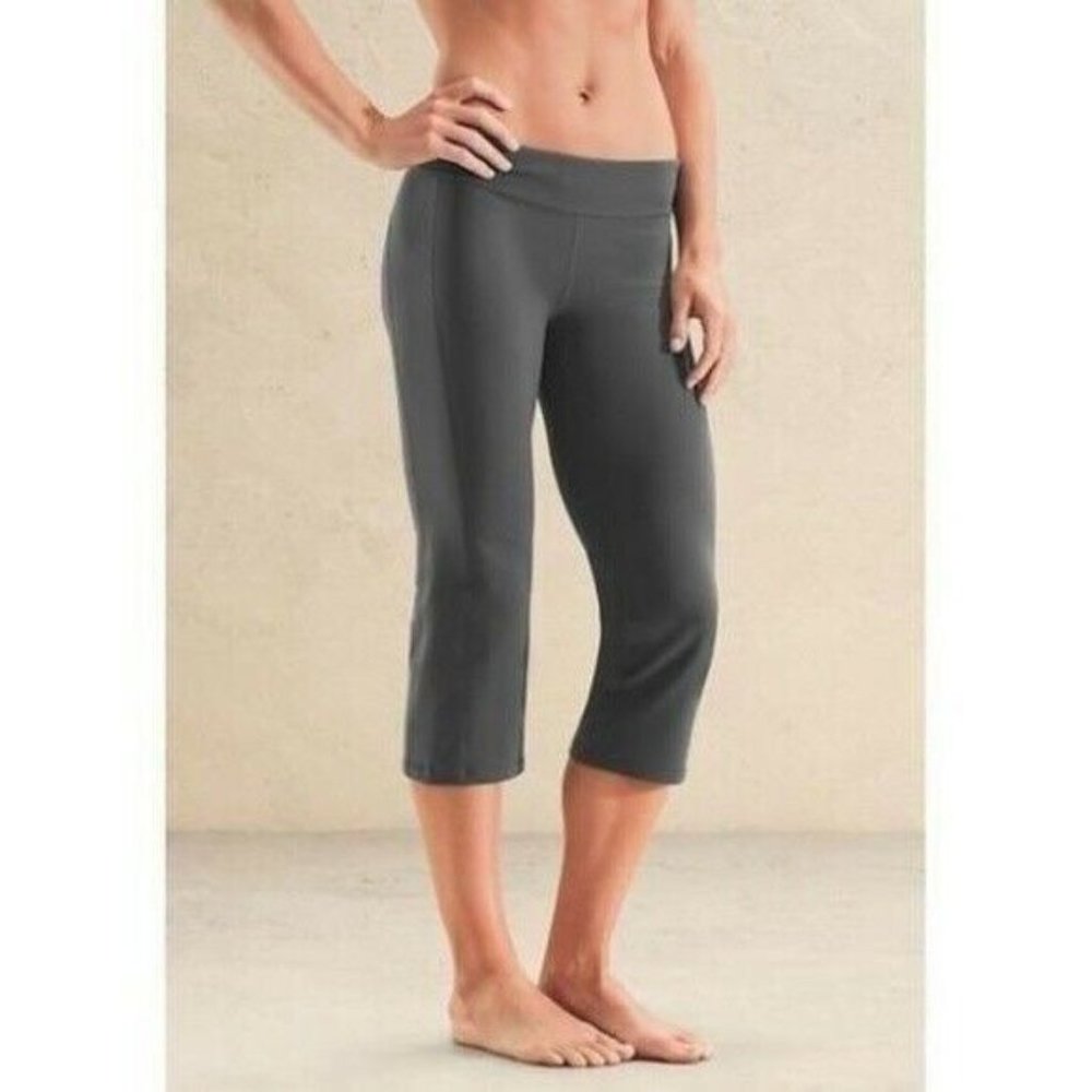 Athleta Kick Booty Small sweatpants Yoga Pants Leggings Gray 819277 Stretch‎